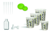 Leere Flaschen / Becher ect