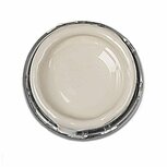 Custom Creative Enamel Pinstripe Bone White