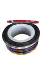 Holografisches Klebeband Rot 0,8 mm