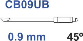 Graphtec messer 45&ordm; 0,9mm