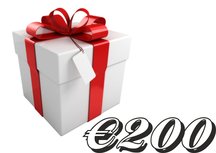 Geschenkkarte &euro;200,-