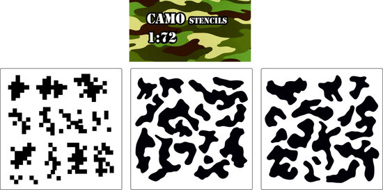 Camo Stencil 1:72