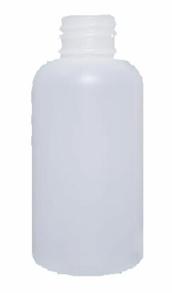 50ml Flasche mit Kappe HDPE