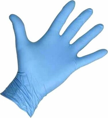 Finixa Nitril Handschuh (blau) 
