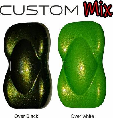 Custom Creative Kandy Base Coat Python Green (Custom Mix)