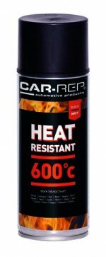 CAR-REP Car-Rep Heatresistant Schwarz 600C 400ml