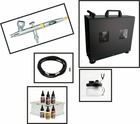 H&S Ultra Airbrush Starters Set