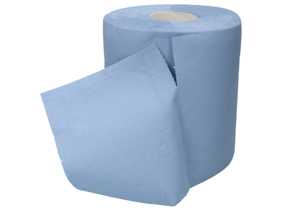  Blaue Reinigungspapierroll