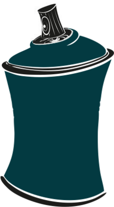 Belton black turquoise