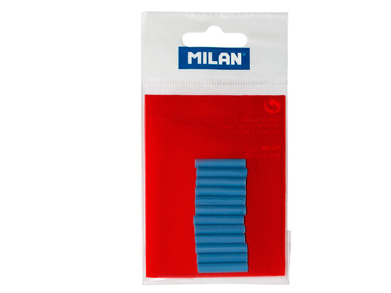 Milan Ersatz Radiergummis blau (hart)