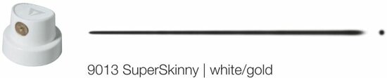 Superskinny White/Gold