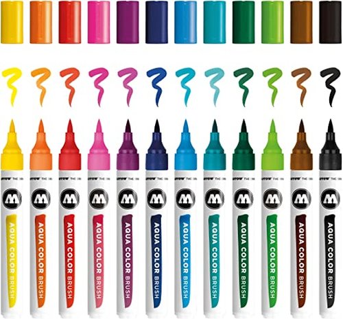 Molotow Aqua Brush Basic Set 1 (12)