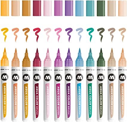 Molotow Aqua Brush Basic Set 2 (12)