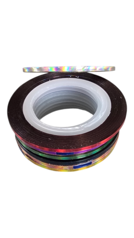 Holografisches Klebeband Wei&szlig; 0,8 mm