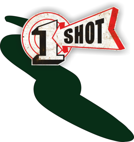 One Shot Medium Green 237ml