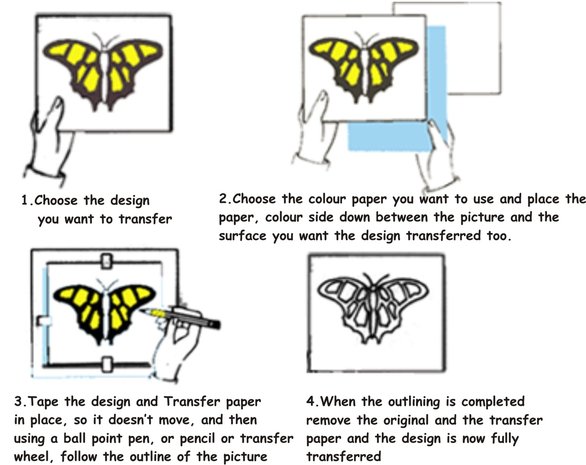 Saral Paper weiß