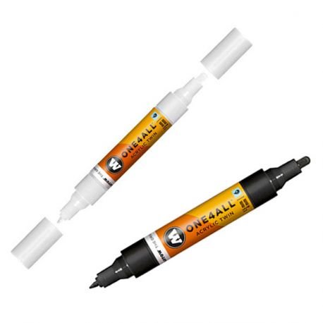 MOLOTOW ONE4ALL Acrylic Twin Marker Basis set 1