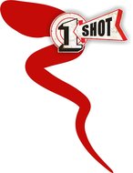 One Shot Art & Poster Colors Bright Red 237ml